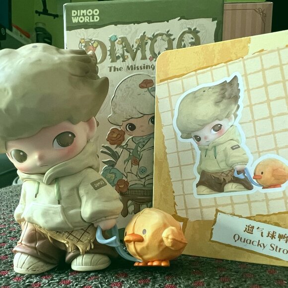 DIMOO The Missing Day Series Quacky Stroll Figure - Authentic POP MART - SEALED - Picture 1 of 9